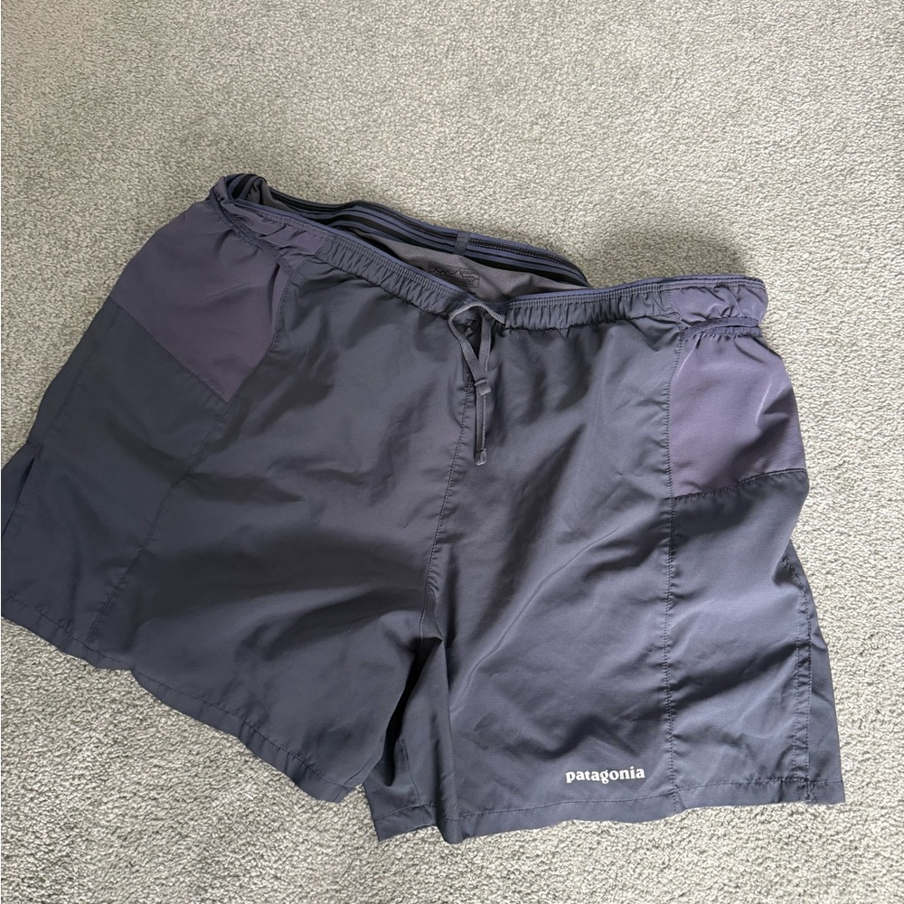 Patagonia Men's Dark Gray Athletic Shorts